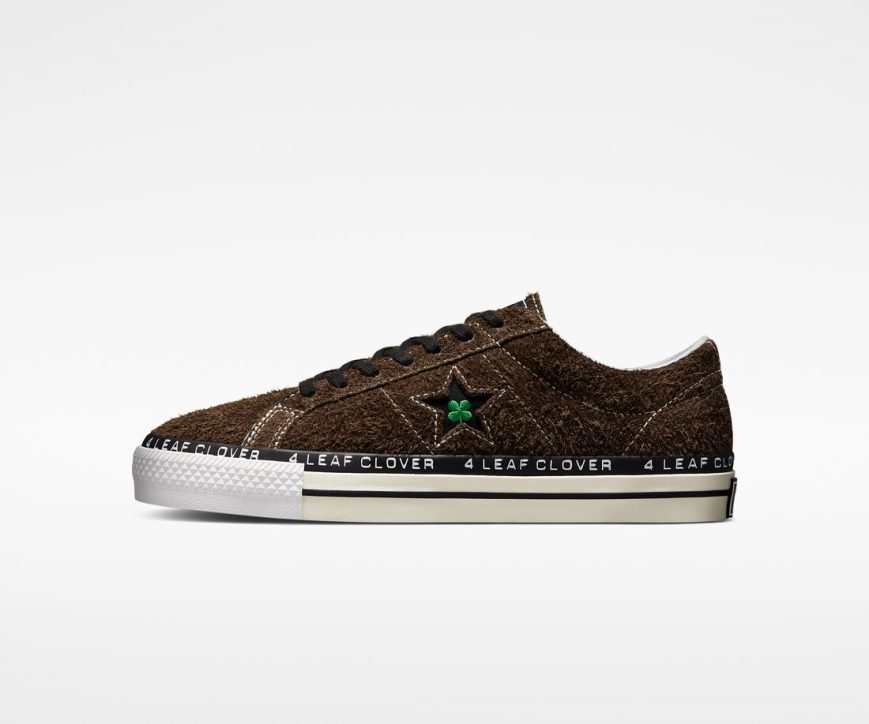 Dámské Boty Nízké Converse x Patta Four-Leaf Clover One Star Pro Olivy Zelené Bílé | CZ CVBY68